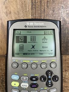 TEXAS INSTRUMENTS TI-89 TITANIUM GRAPHING CALCULATOR Very Good | A1 Hawk